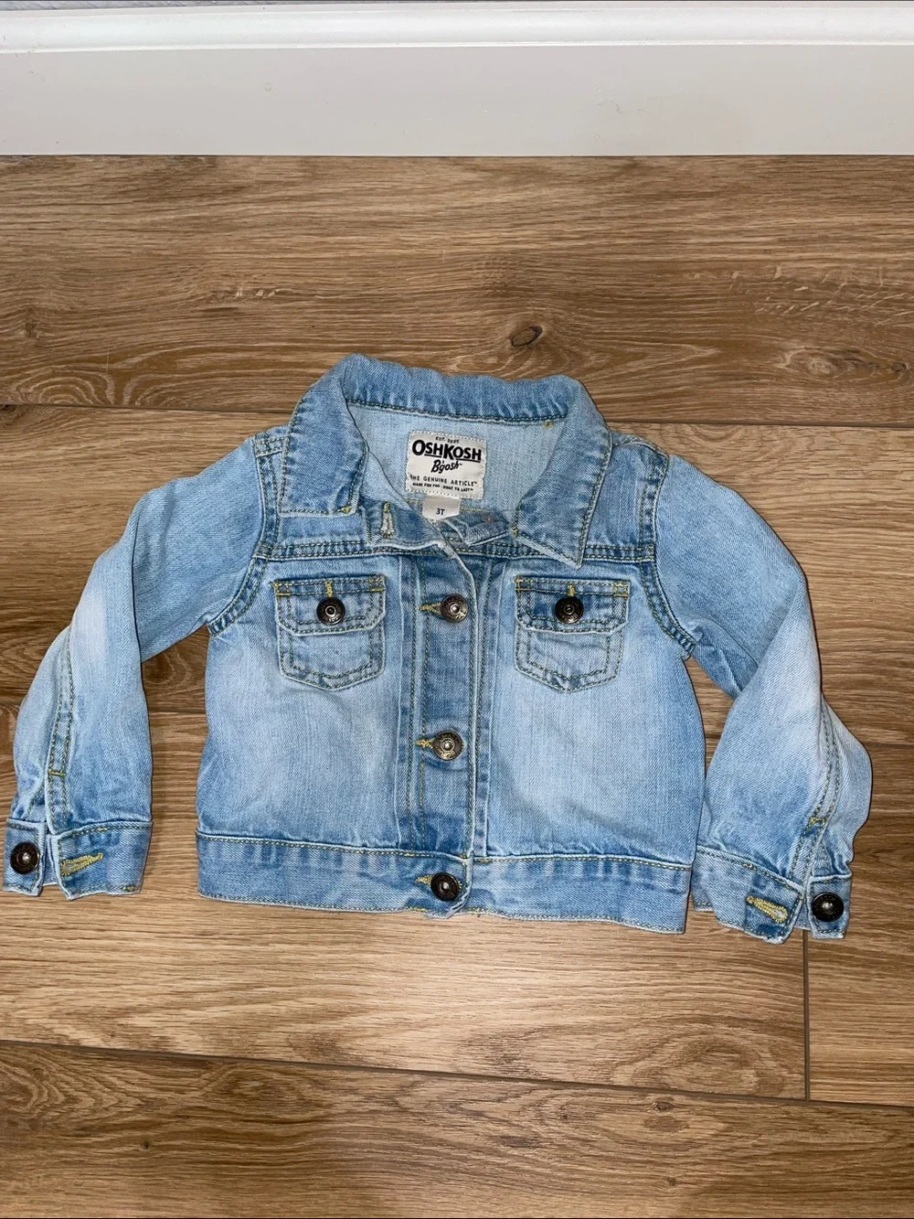 OshKosh B'gosh Light Wash Denim Jacket